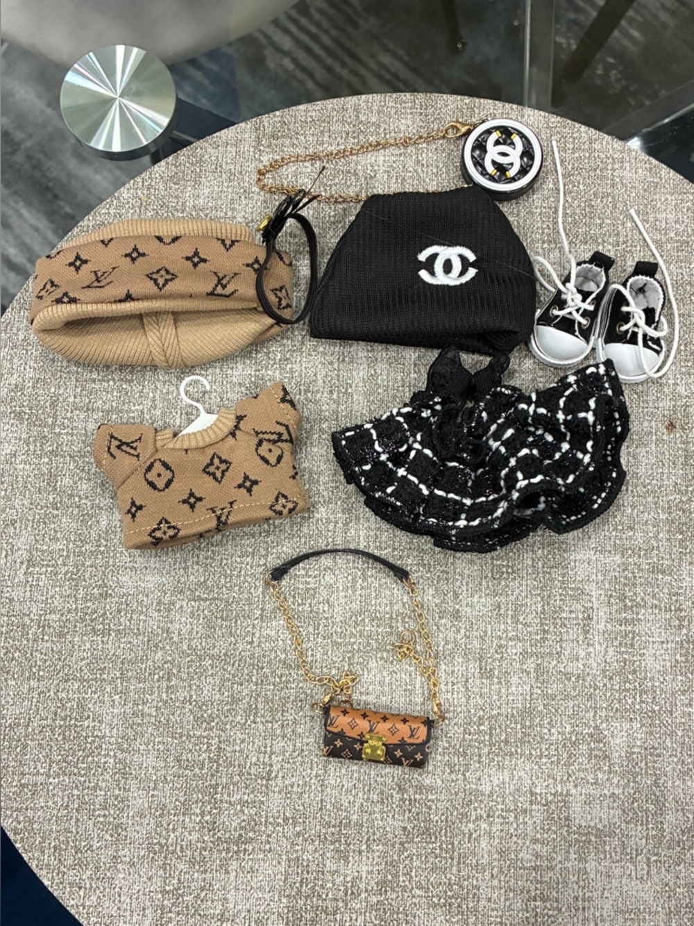 Labubu Designer inspired Outfit Bundle   Accessories Set